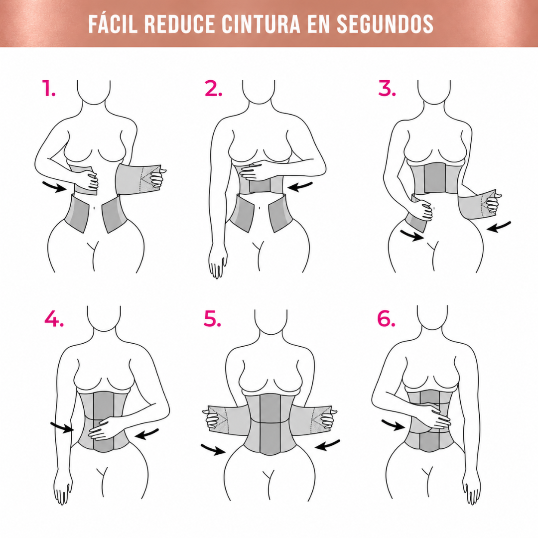 CINTURILLA ALTA COMPRESIÓN / Reloj de arena