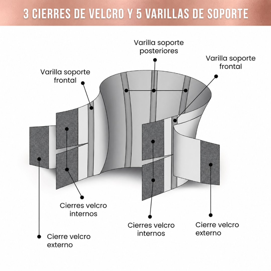 CINTURILLA ALTA COMPRESIÓN / Reloj de arena