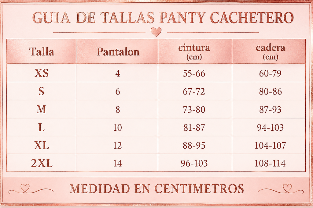PANTY SEMI-CORTO TIRO MEDIO / realce ultra invisible