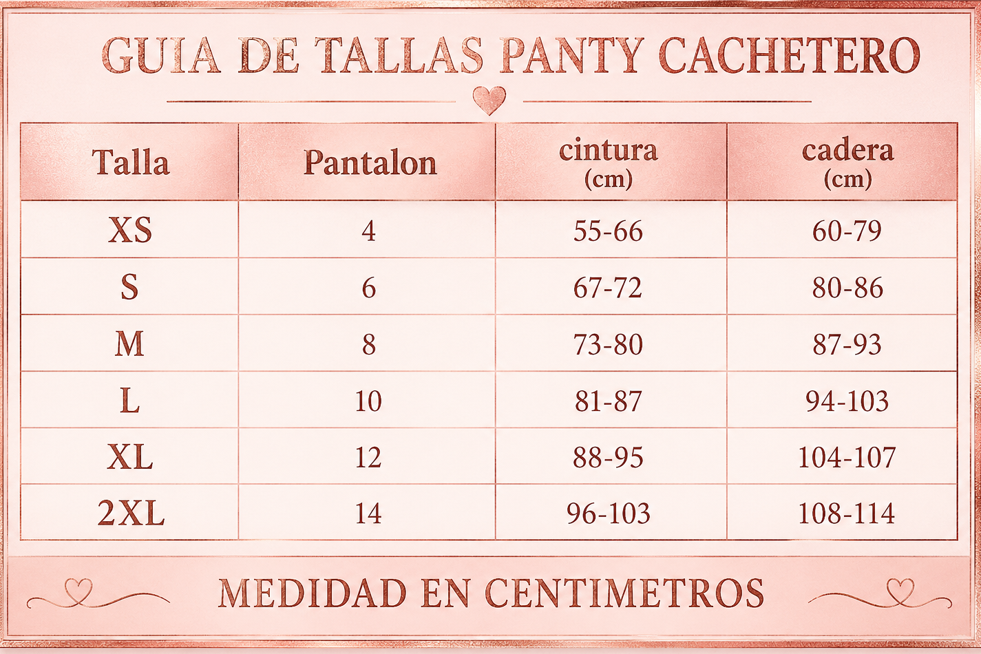 PANTY SEMI-CORTO TIRO MEDIO / realce ultra invisible