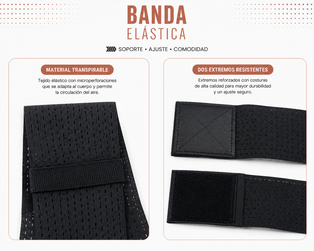 BANDA ELÁSTICA | Complemento Moldeador