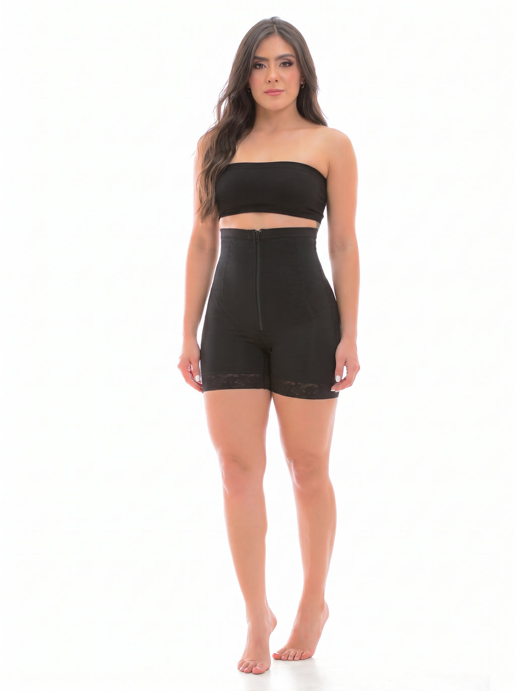 SHORT INVISIBLE CON CREMALLERA/control suave y ajuste discreto