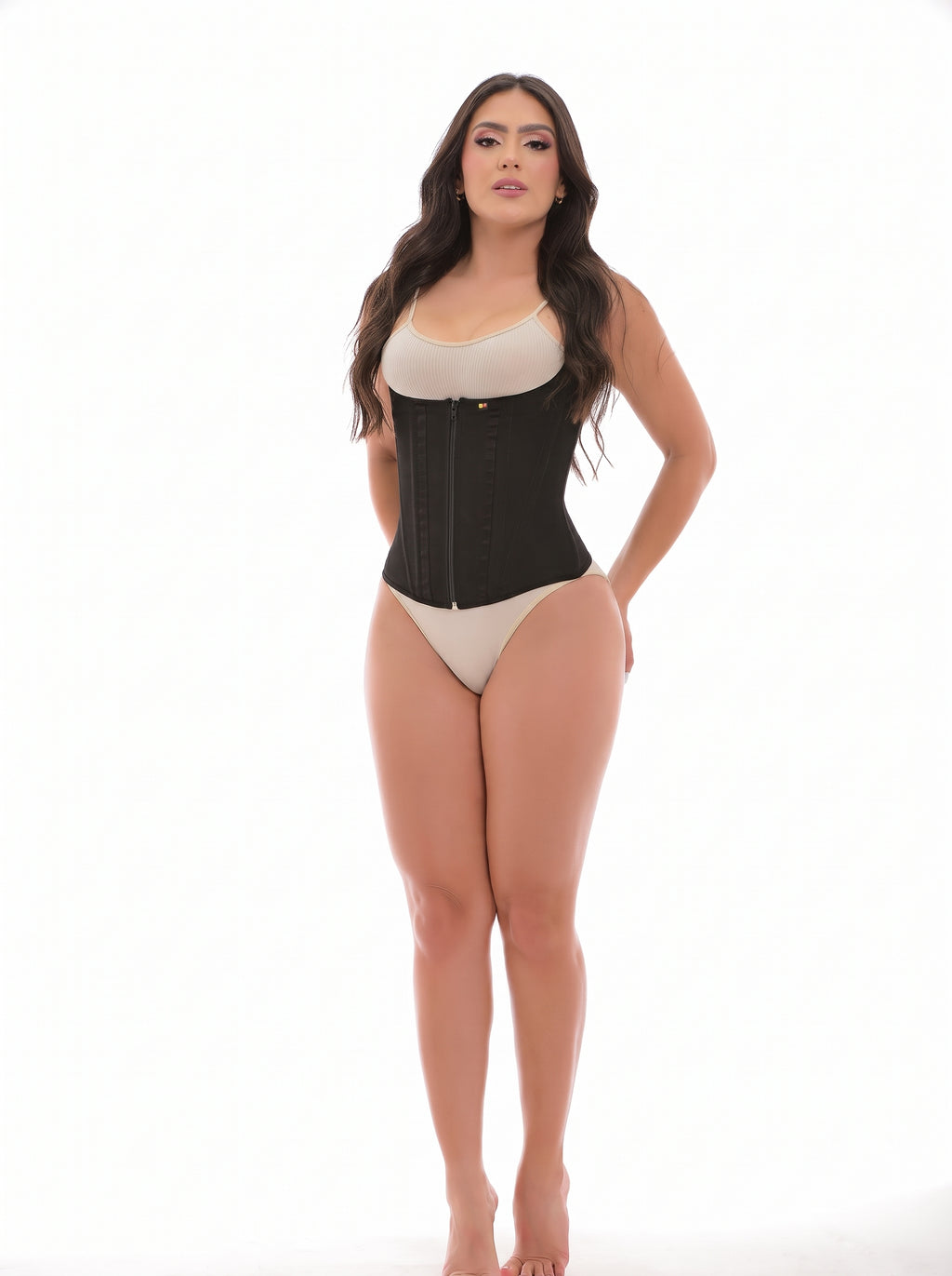 CHALECO CORSET 9 VARILLAS/ soporte y definición de cintura