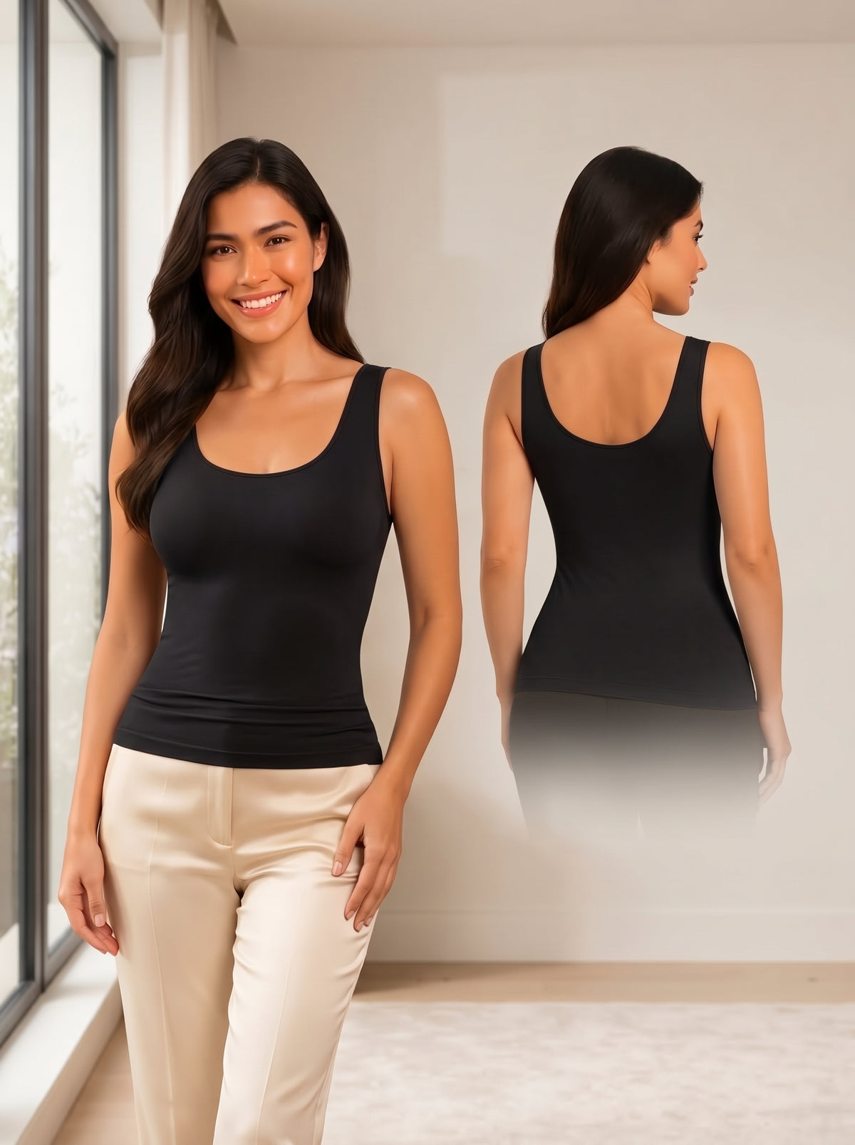 CAMISILLA MOLDEADORA POWER CURVE / compresión y definición del torso