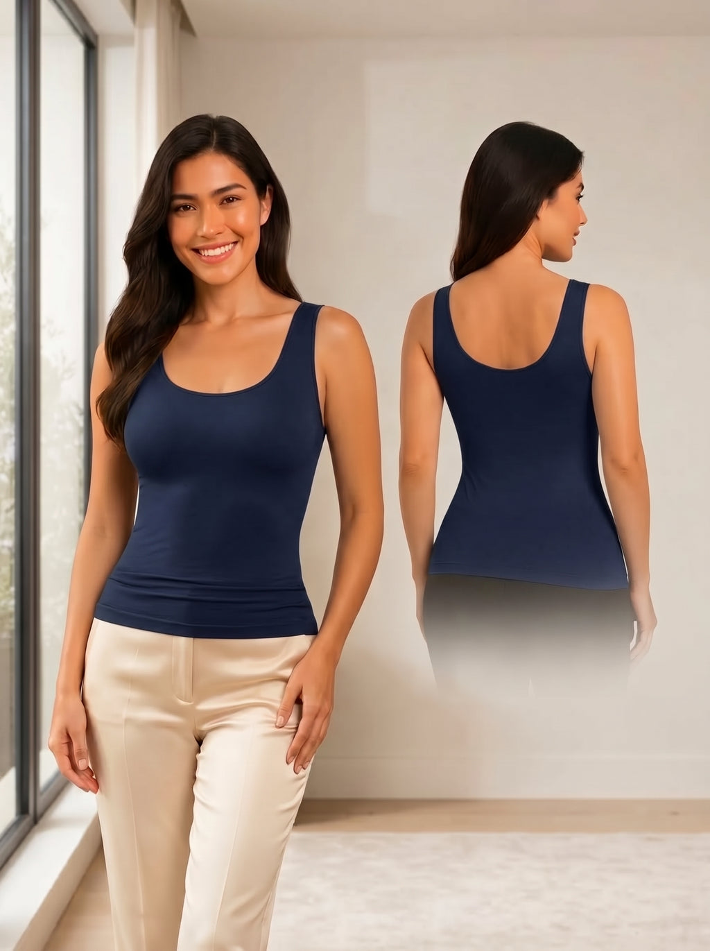 CAMISILLA MOLDEADORA POWER CURVE / compresión y definición del torso