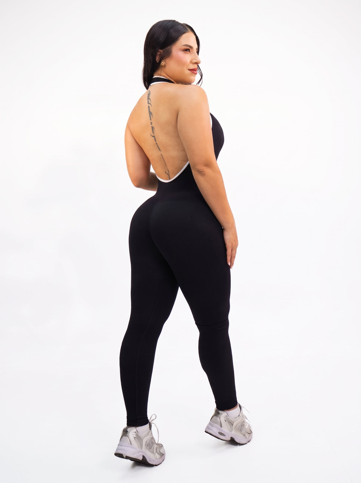 BODY ESPALDA DESCUBIERTA/ ajuste seamless y silueta definida