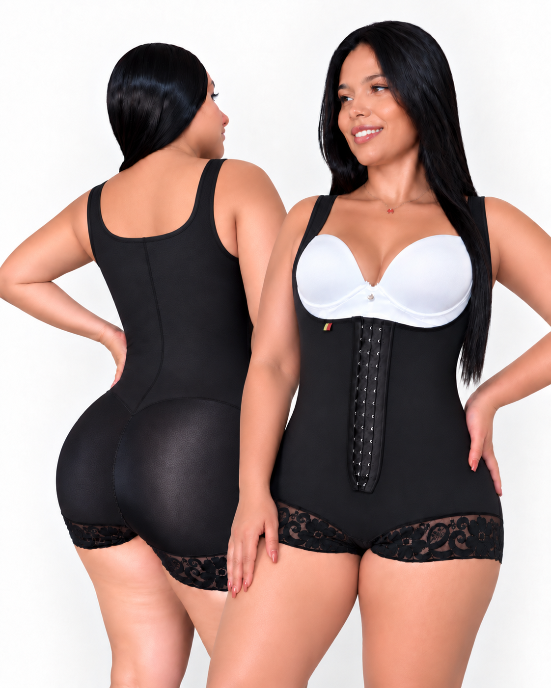 FAJA SEMI CACHETERA CON BROCHE / control y realce